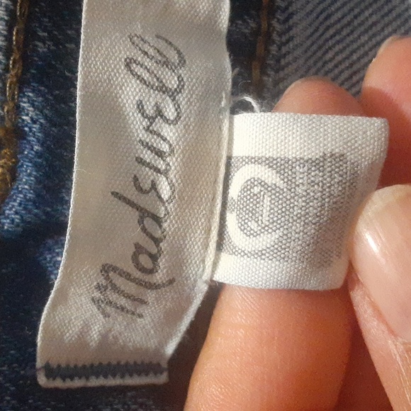 Madewell Jeans High Rise Classic Straight Women's Size 29 Casual Coastle - Picture 6 of 7